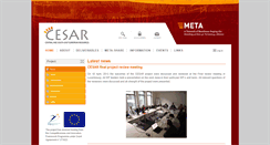 Desktop Screenshot of cesar.nytud.hu