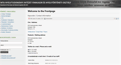 Desktop Screenshot of fgrtort.nytud.hu